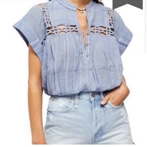 Free people cropped top cutout
